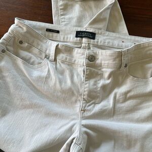 Talbots Cream Jeans